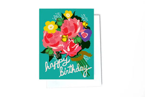 Elizabeth Grubaugh - Sweet Birthday Bouquet Card - Cross Street Flower Farm