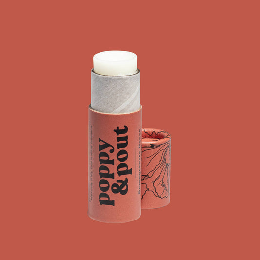 Poppy & Pout - Lip Balm, Pomegranate Peach