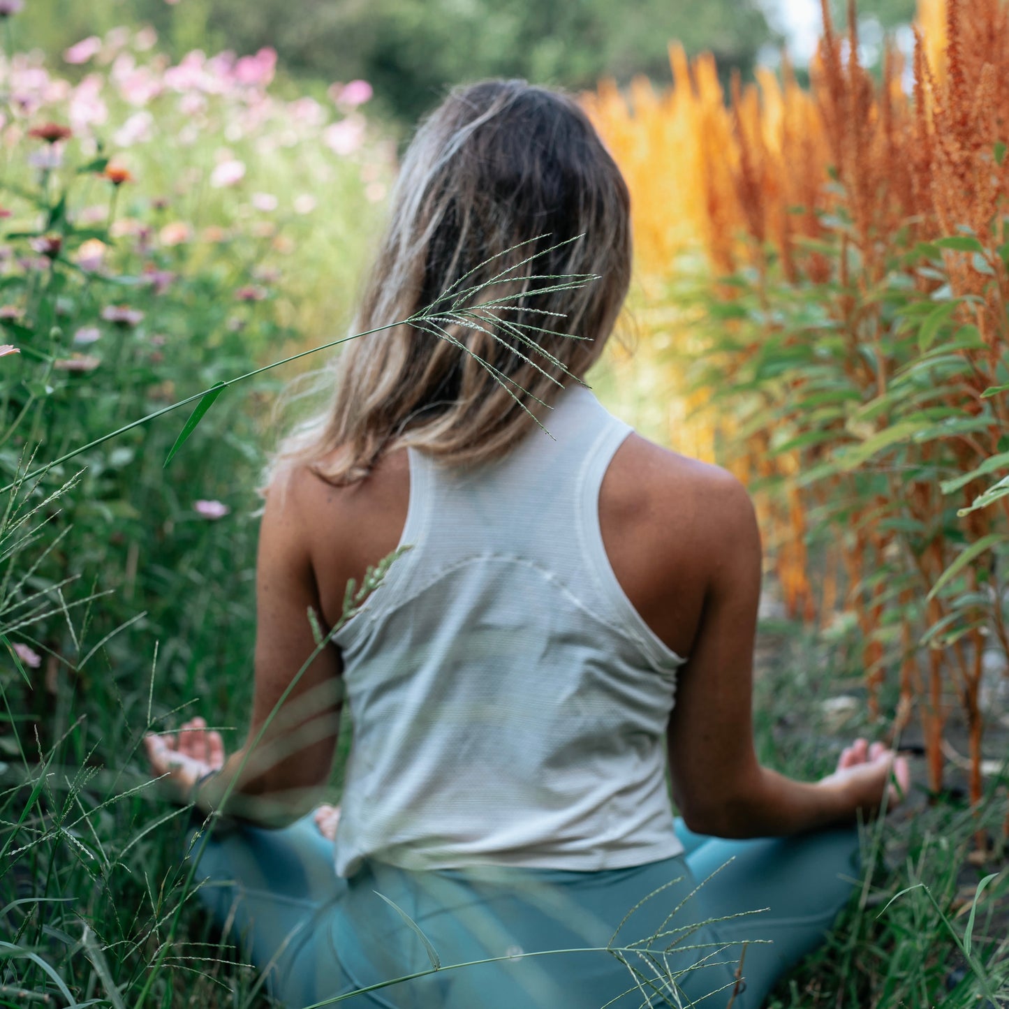 Rise + Shine Yoga Saturdays at Cross Street Flower Farm