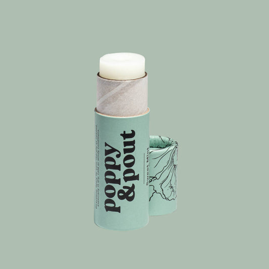 Poppy & Pout - Lip Balm, Sweet Mint